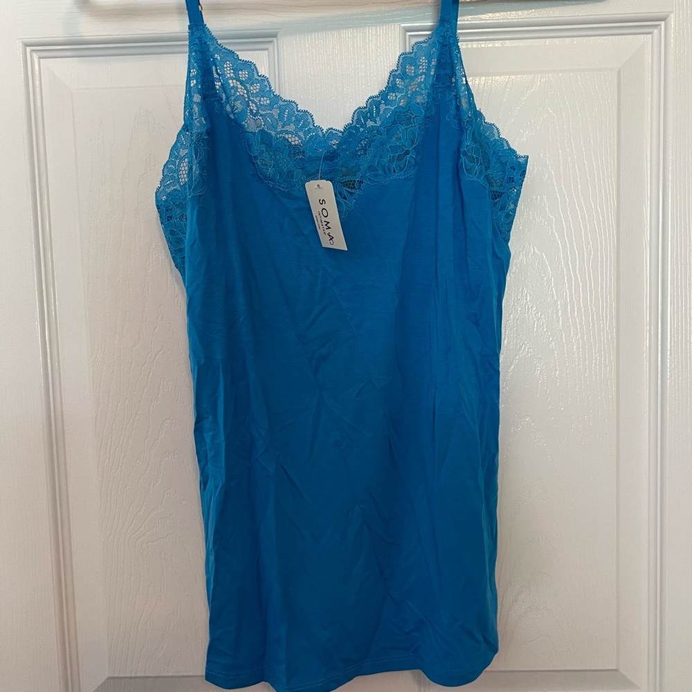 NWT Soma Cool Nights lace cami